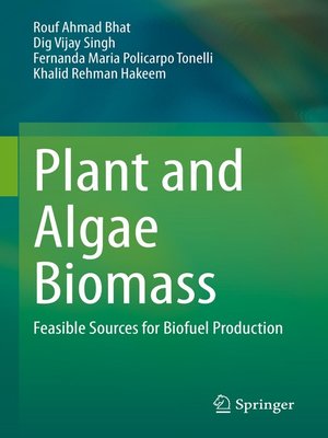 cover image of Plant and Algae Biomass